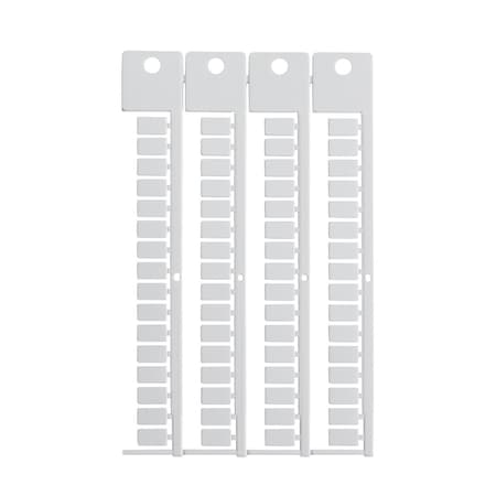 Brady Terminal Block Tag Polycarbonate 10.00 mm H x 6.00 mm W Box of 1024 Pieces, 1024PK SA4350